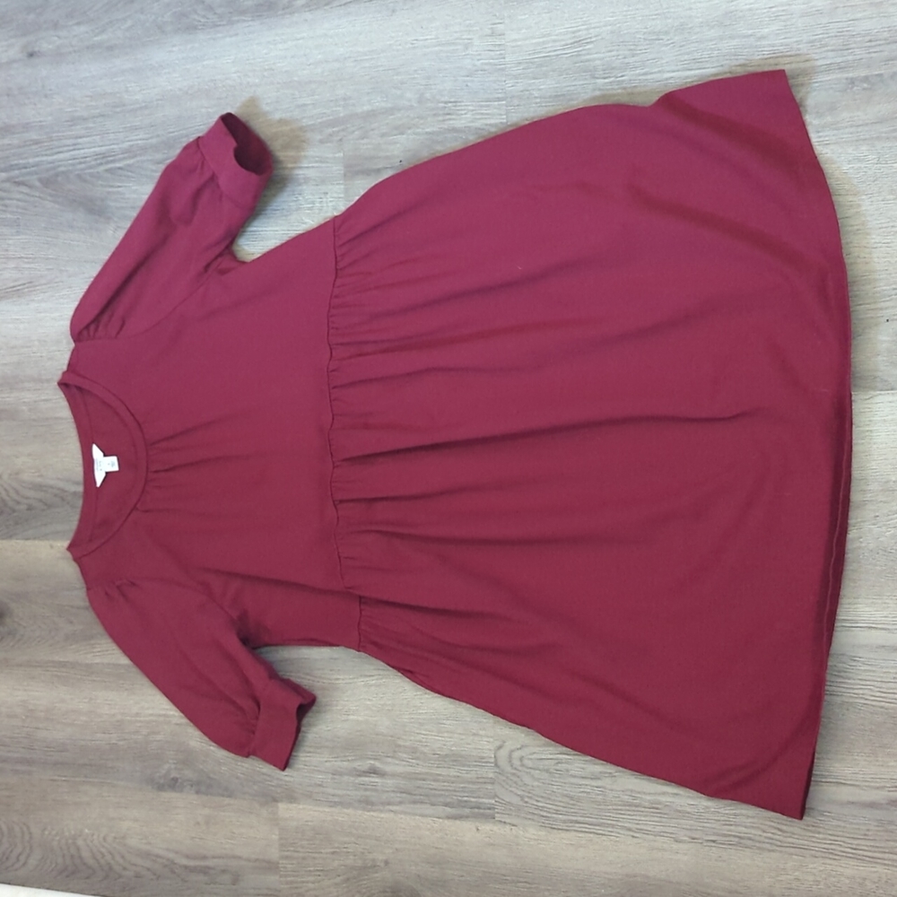 crown&ivy Oversized Peasant Dress
